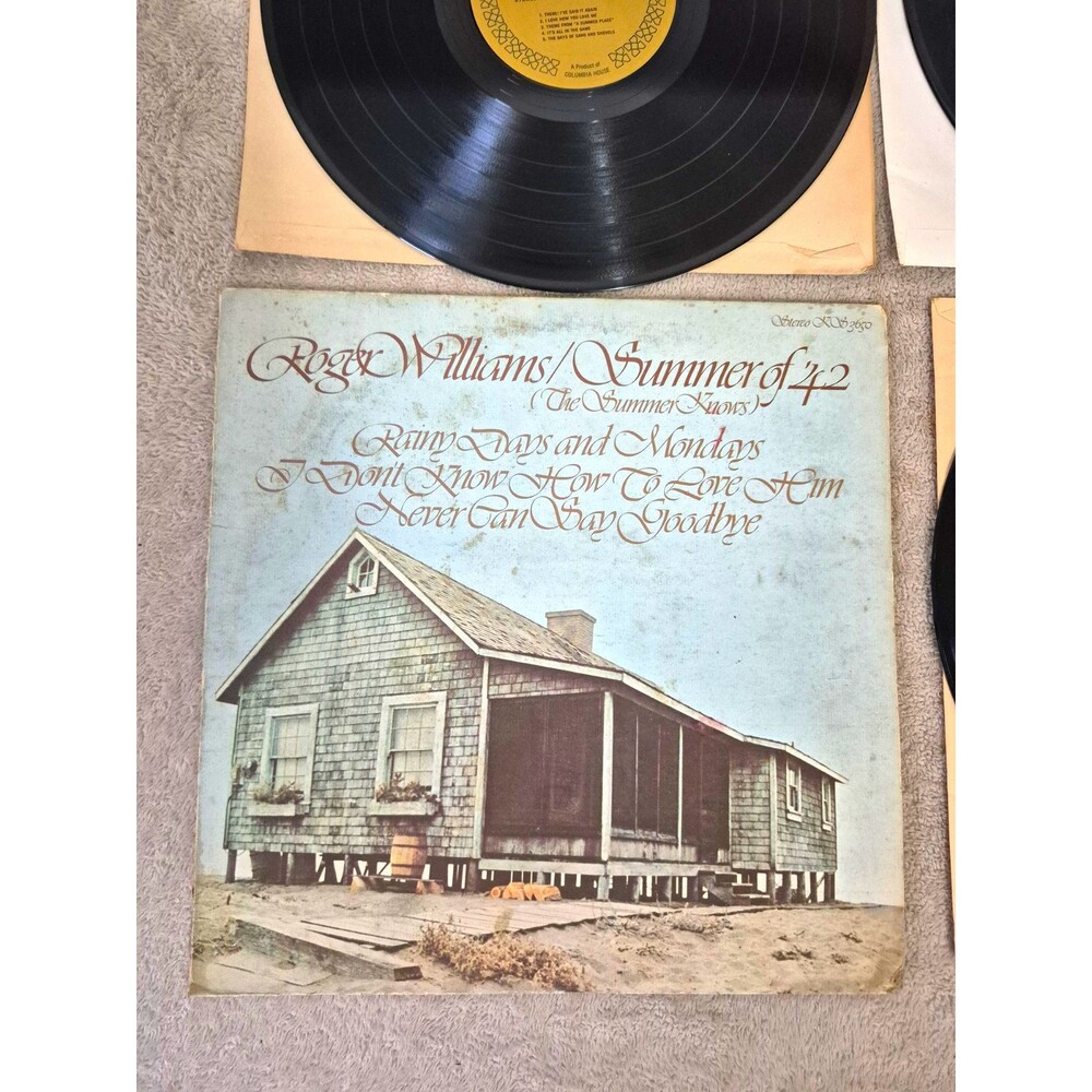 Roger Williams - Summer of '42 Vinyl LP Columbia House 2P 6266